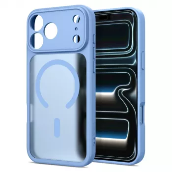 Tech-Protect BasicMag MagSafe kotelo iPhone 17 Pro Max / 18 Pro Max, mattavaaleansininen