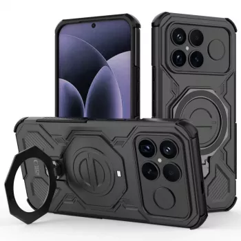TECH-PROTECT TacticStand MagSafe-kotelo Xiaomi Poco F8 Ultra - musta