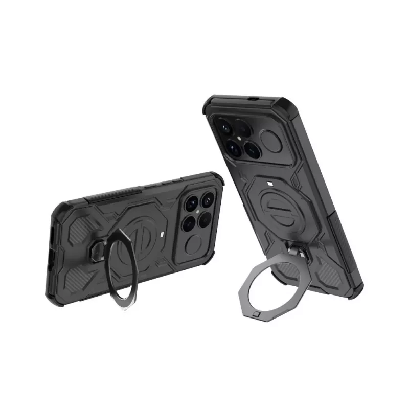 TECH-PROTECT TacticStand MagSafe-kotelo Xiaomi Poco F8 Ultra - musta