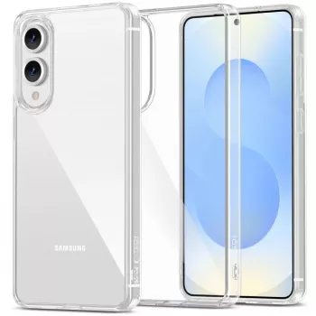 Tech-Protect Flexair Hybrid kotelo Samsung Galaxy S25 Edge - läpinäkyvä