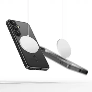 Tech-Protect Magflex MagSafe Galaxy S25 Edge kotelo kiiltävänmusta