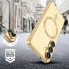 Tech-Protect Magflex MagSafe Samsung Galaxy S25 Edge kotelo Shiny Gold