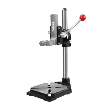 NEO TOOLS 56-655 pöytäporateline 43 mm kiinnityskaulalla, 60 mm isku, valurautapohja