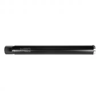 NEO TOOLS timanttikaira 52 mm x 470 mm, 1 1/4 tuuman UNC, laserhitsatut segmentit märkäporaukseen betoniin ja teräsbetoniin