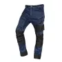 NEO TOOLS DENIM työhousut Oxford-vahvistuksilla, laivastonsininen, koko M