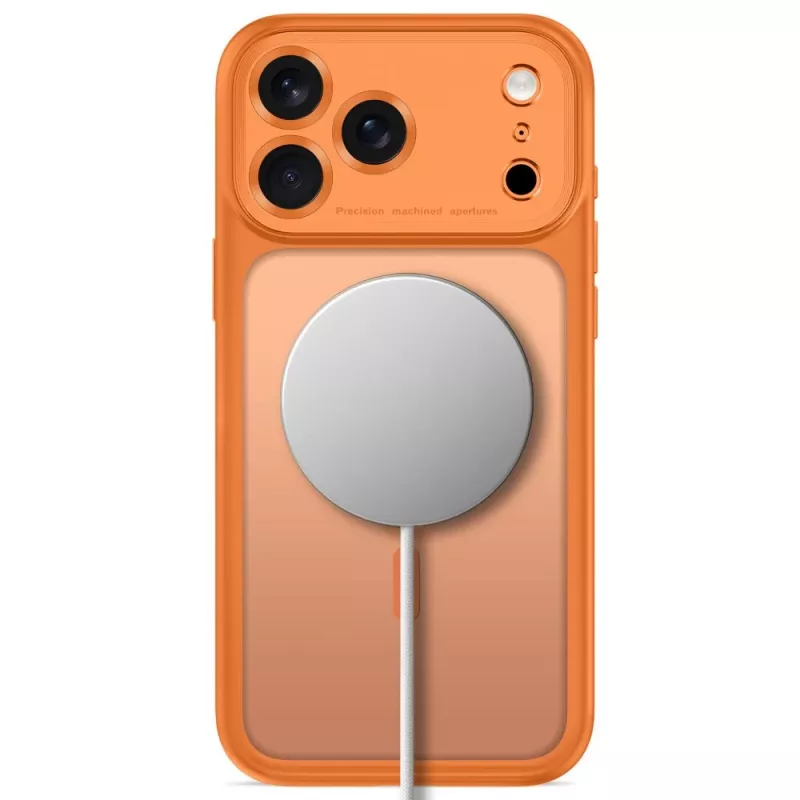 TECH-PROTECT MagPeak MagSafe -kotelo iPhone 17 Pro / 18 Pro - matta Cosmic Orange