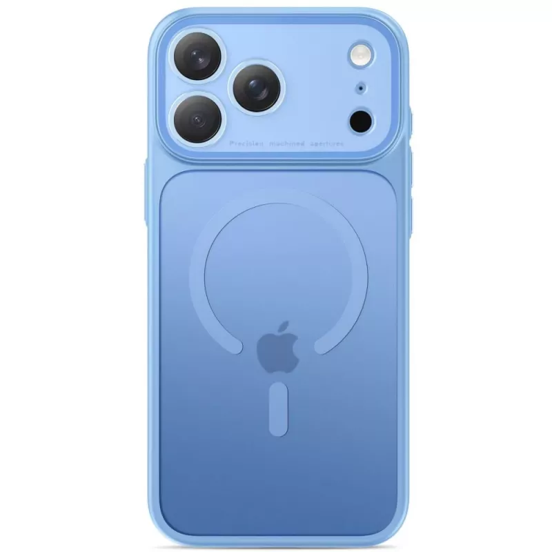 TECH-PROTECT MagPrime MagSafe Clear Case iPhone 17 Pro Max / 18 Pro Max - matta vaaleansininen