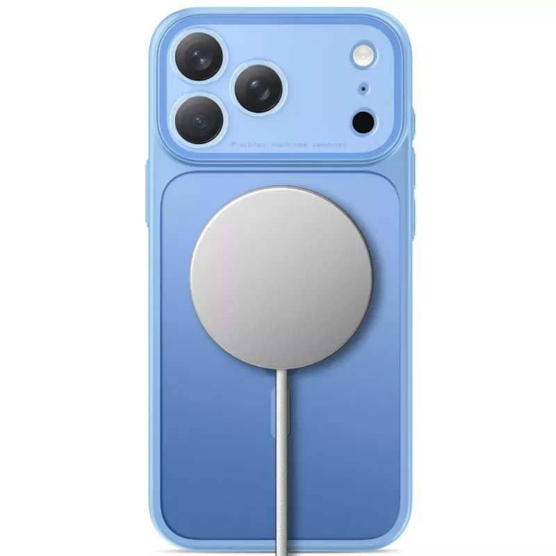 TECH-PROTECT MagPrime MagSafe Clear Case iPhone 17 Pro Max / 18 Pro Max - matta vaaleansininen
