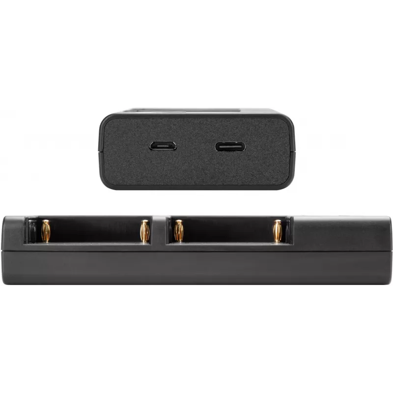 Newell DL-USB-C kaksoislaturi NP-F550/770/970-akuille (NL2120)