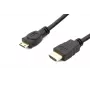Accura HDMI - Mini HDMI -kaapeli 1,8m 4K High Speed Ethernetillä musta
