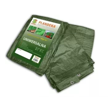 Bradas PL906/10 raskas sininen polyetyleenipeite 12 x 10 m, 60 g/m², vedenpitävä, UV-kestävä, vahvistetut reunat alumiinisilla silmukoilla