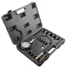 NEO TOOLS diesel-moottorin puristuspainemittari, 16-osainen sarja (0-70 bar / 0-1000 PSI)