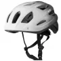 Vayox Active pyöräilykypärä LED-valolla, valkoinen-musta, koko M (54-58 cm)