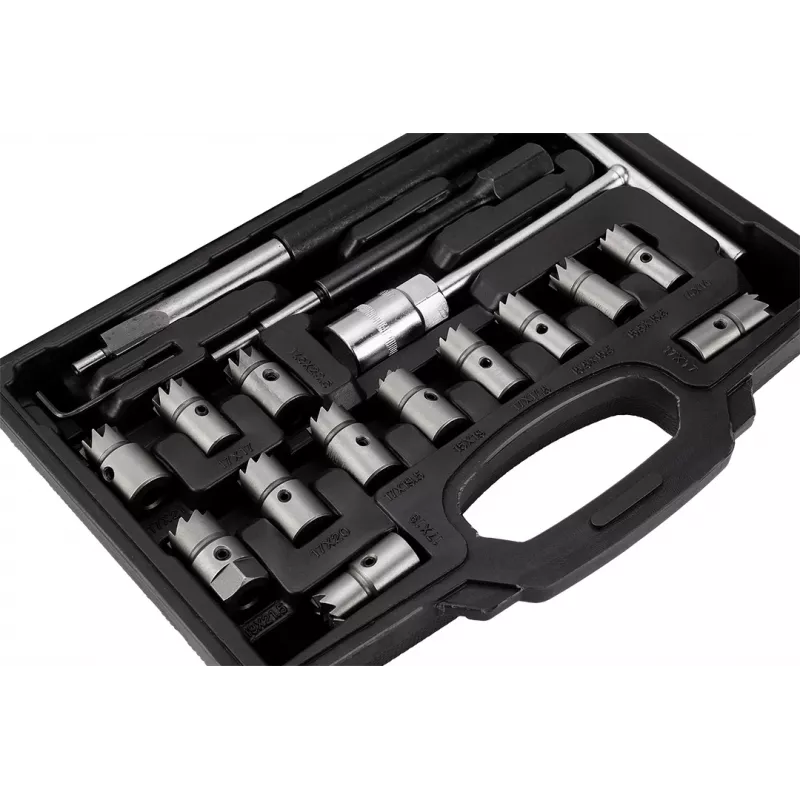 NEO TOOLS 11-885 suutinpesän puhdistusleikkuri - 17-osainen sarja