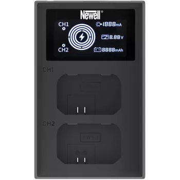 Newell FDL-USB-C kaksoislaturi Sony NP-FW50 -akuille (NL2545)