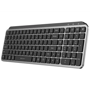 TRACER STONE RF 2.4G+BT langaton näppäimistö, QWERTY US International, musta