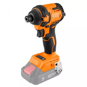 NEO TOOLS 04-612 harjaton iskuruuvinväännin 18V, 300Nm, 1/4 tuuman kuusiokanta, kompakti, Energy+, ilman akkua