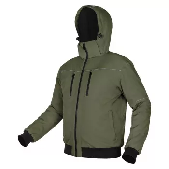 NEO TOOLS eristetty hupputakki OUTDOOR, vihreä, koko XXXL