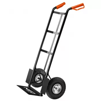 NEO TOOLS 84-401 kuljetuskärry, Miller, 200 kg kantavuus, teräsrunko, umpikumirenkaat