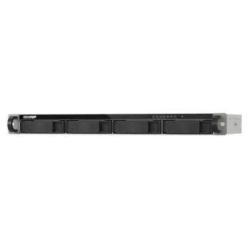 QNAP TS-432XeU-4G 4-paikkainen rack-asennettava NAS, AnnapurnaLabs AL314 neliydin 1,7 GHz, 4 GB DDR4, 1x 10GbE SFP+, 2x 2,5GbE RJ-45, 1U