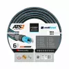CELLFAST HOBBY ATS 1 puutarhaletku 10 m – 1/2 tuuman 3-kerroksinen Anti-Twist PVC, murtopaine 20 bar, UV- ja levänkestävä, vihreä/keltainen