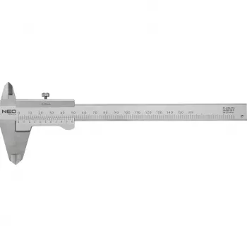 NEO TOOLS DIN-sertifioitu työntömitta, 150 mm, ruostumaton teräs