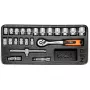 NEO TOOLS 3/8 hylsyavainsarja, 22 kpl, sisäosalla