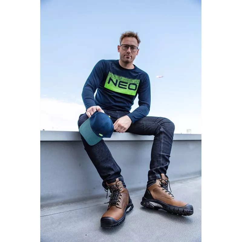NEO TOOLS DENIM 5-tasku työhousu, koko M, sininen, Regular Fit, vahvistetut saumat, EN ISO 13688