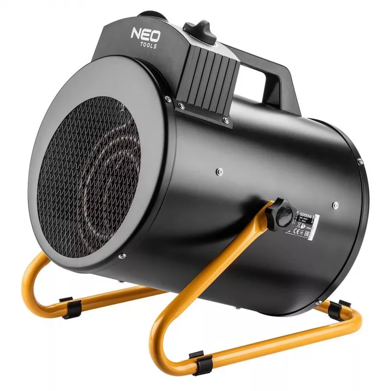 NEO TOOLS 90-069 teollinen sähkölämmitin 5kW, säädettävä termostaatti, IPX4, 3-vaihe 400V
