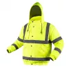 NEO TOOLS 81-712-M varoitus-bomber-työtakki, kevyesti eristetty, fluoresoiva keltainen, koko M