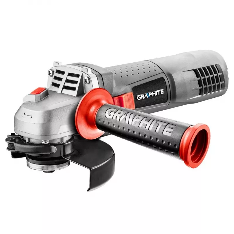 GRAPHITE 750W kulmahiomakone säädettävällä nopeudella, 125mm laikka