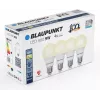 Blaupunkt LED-lamppu E27 A60 9W, 900 lm, 2700 K, 4 kpl (BLAUPUNKT-E27-9W-WW-4)
