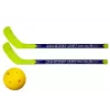 LEAN TOYS salibandysarja, jossa 2 mailaa ja pallo, 82 cm, punainen/sininen, yli 6-vuotiaille lapsille