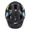 Wozinsky lasten maastopyöräilykypärä irrotettavalla lipalla 52-56 cm - musta