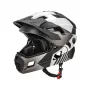 ROCKBROS TS-61 lasten pyöräilykypärä irrotettavalla leukasuojalla, koko S (48-52 cm), harmaa