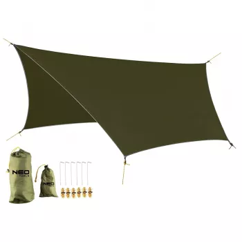 NEO TOOLS vedenpitävä pressu 360 x 290 cm 210T PU3000