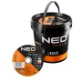 NEO TOOLS katkaisulaikat 41A 60 S BF - 125x1,0x22,23 mm TERÄS/INOX, 100 kpl ämpärissä