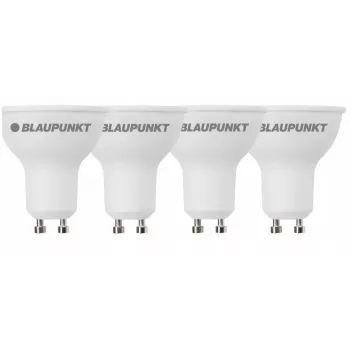 Blaupunkt LED-lamppu GU10 5W, 500 lm, 2700 K, 4 kpl (BLAUPUNKT-GU10-5W-WW-4)