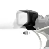 ROCKBROS SKL01 etupyörän valo sähköisellä kellolla 450 lm 120 dB USB-C musta