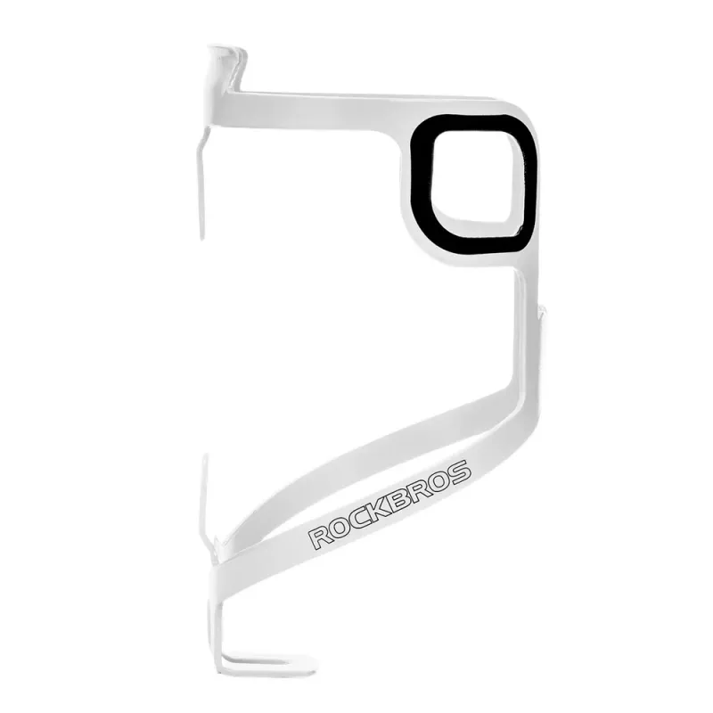 Rockbros BBC2504 ultralight alumiiniseos juomapulloteline - valkoinen
