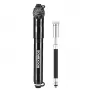 ROCKBROS HQ-67A-L03 BK minipumppu painemittarilla - musta