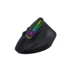 WOZINSKY WMG-1164 langaton pystysuora ergonominen pelihiiri 3600 DPI RGB musta