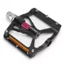 ROCKBROS K307PT alumiiniset tasopolkimet heijastimilla - musta