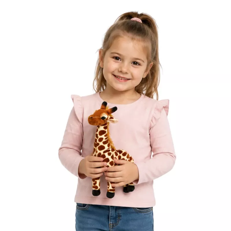 LEAN TOYS pehmoinen kirahvi pehmolelu 30 cm
