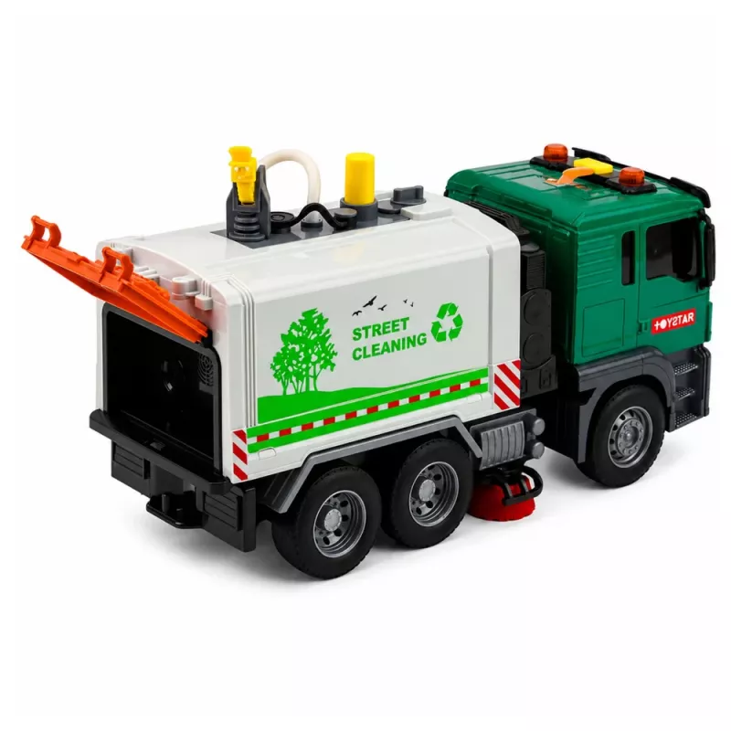 LEAN TOYS katusiivouskone vesisuihkulla, valoilla ja äänillä 1:14