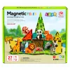 LEAN TOYS magneettiset rakennuspalat villieläimet viidakko ZOO 27 osaa