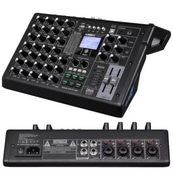 DNA MIX-EFF 6 analoginen 6-kanavainen audiomikseri DSP-efekteillä ja USB:llä