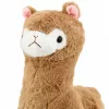LEAN TOYS pehmeä alpakka-laama pehmolelu pehmeällä turkilla beige 38 cm