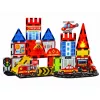 LEAN TOYS magneettiset rakennuspalat paloasema 42 osaa