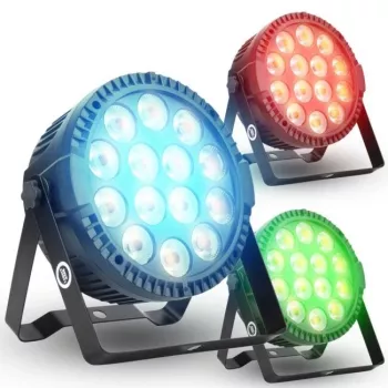 LIGHT4ME PAR RGBA 14x6W IR LED stage PAR spotti kaukosäätimellä
